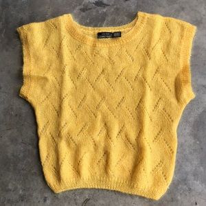 Women Vintage 80s sweater mohair sweater size M